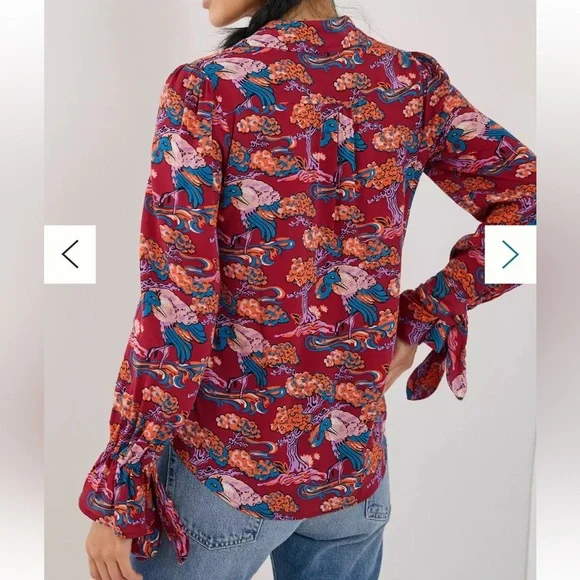 Anthropolgie Maeve Darla Buttondown - Picture 4 of 9